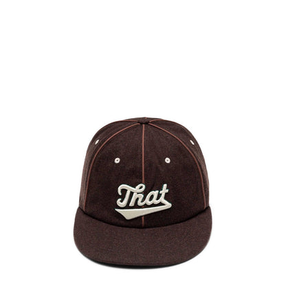 thisisneverthat Headwear BROWN / O/S PIPING THAT SIGN CAP