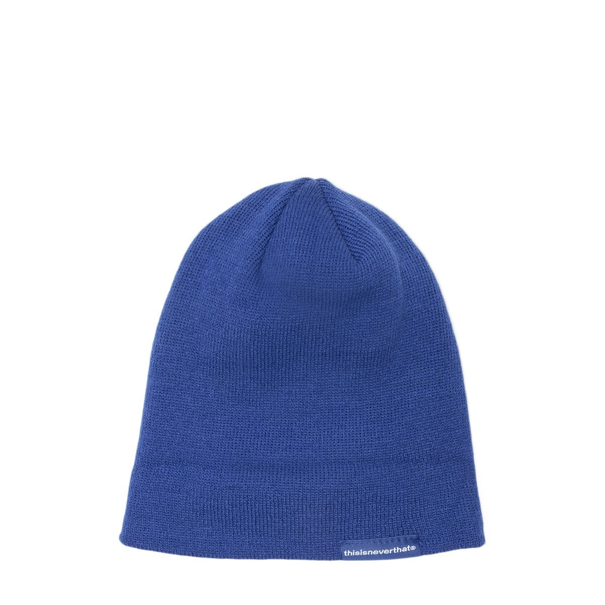 thisisneverthat Headwear BLUE / OS / TN20FHW019 SP-LOGO SHORT BEANIE