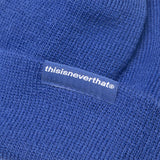 thisisneverthat Headwear BLUE / OS / TN20FHW019 SP-LOGO SHORT BEANIE