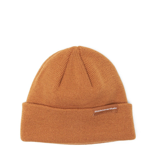 thisisneverthat Headwear BROWN / OS SP-LOGO SHORT BEANIE