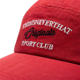 thisisneverthat Headwear RED / O/S SPORT CLUB 7 PANEL CAP