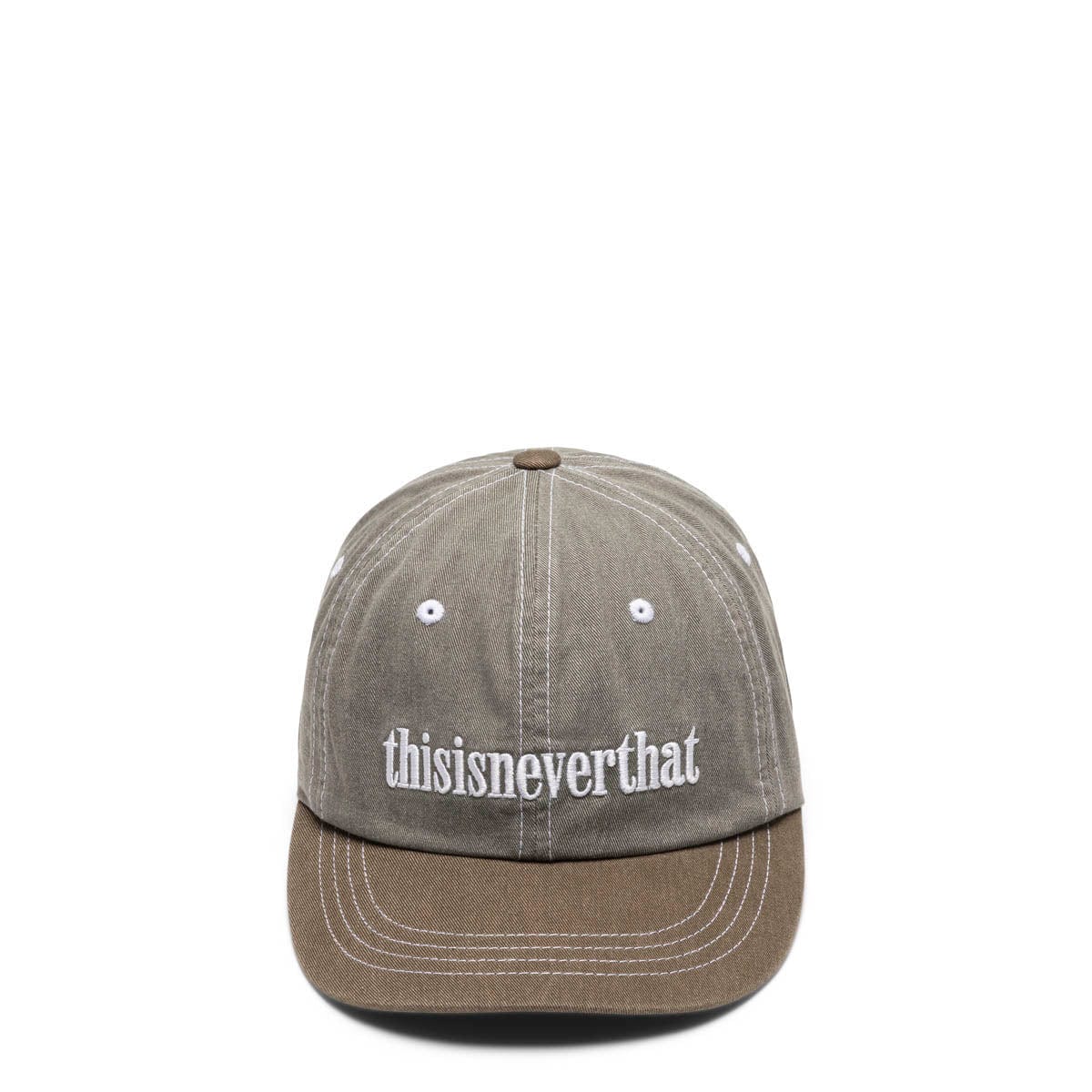 thisisneverthat Headwear OLIVE / O/S STITCHING ONYX CAP