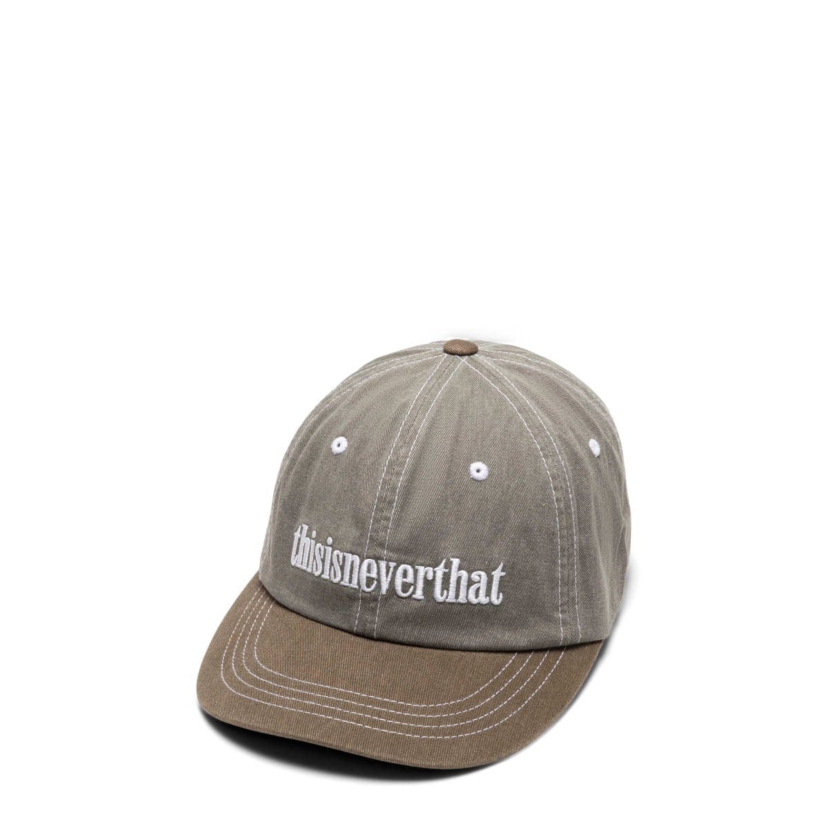 thisisneverthat Headwear OLIVE / O/S STITCHING ONYX CAP