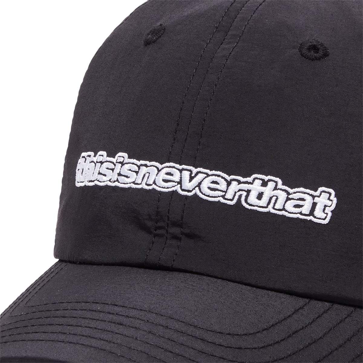 thisisneverthat Headwear BLACK / O/S SUPPLEX ESP-LOGO CAP