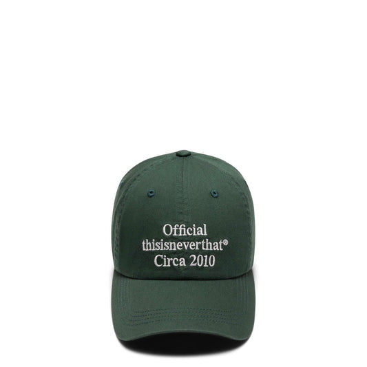 Thisisneverthat Headwear GREEN / O/S TIMES HAT