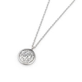 Tom Wood Jewelry 925 STERLING SILVER / 18 IN. COIN PENDANT (ANGEL)