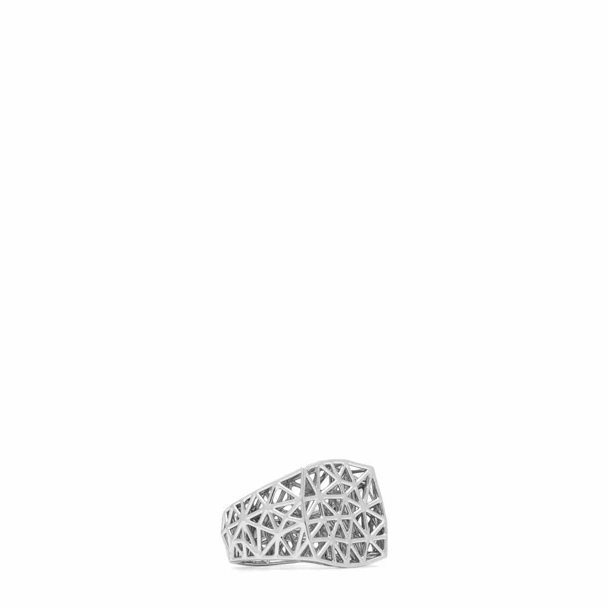 MESH RING STERLING SILVER | Bodega