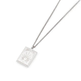 Tom Wood Jewelry 925 STERLING SILVER / 21.5 IN. TAROT TEMPERANCE PENDANT