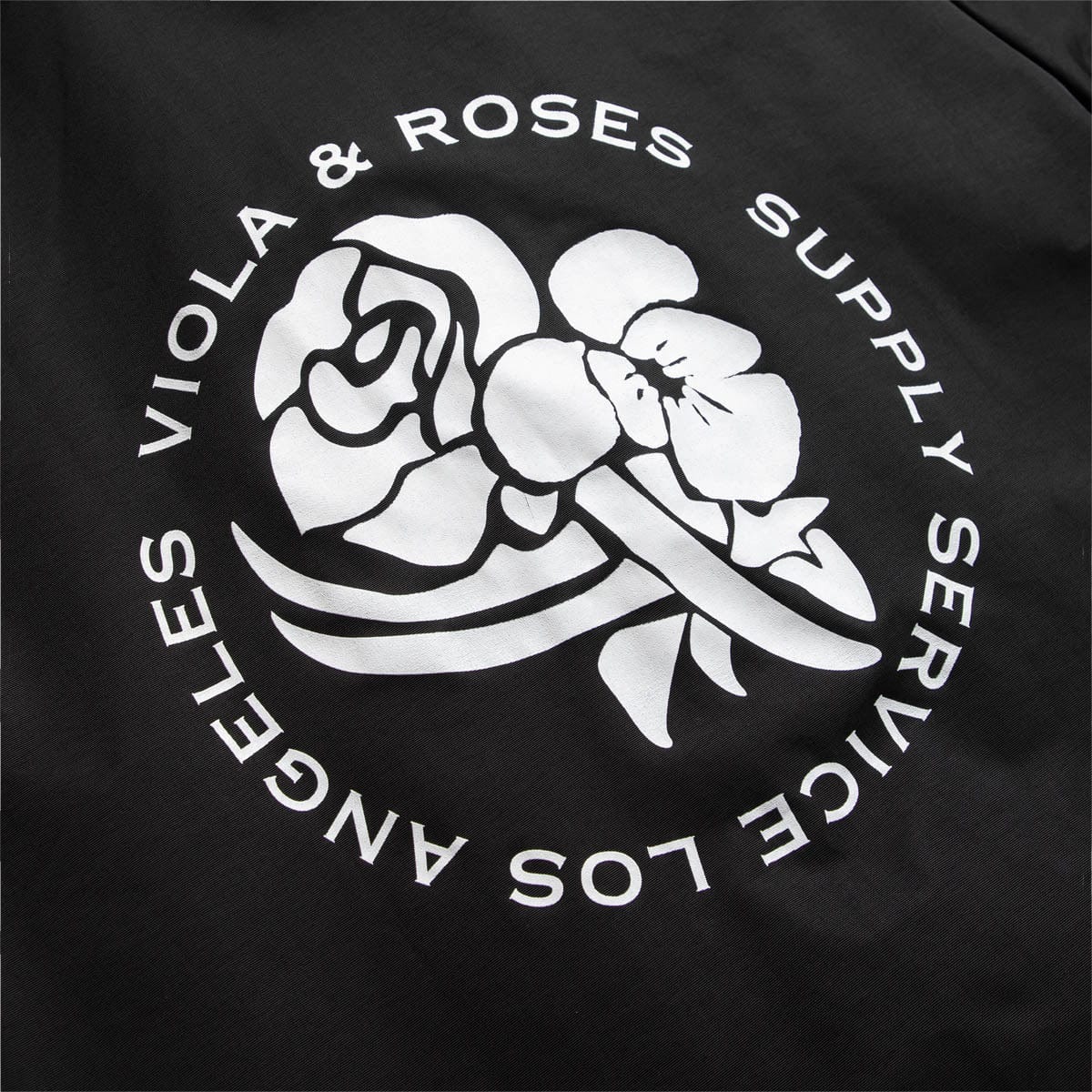 Viola and Roses Outerwear NYLON COACH JACKET 001