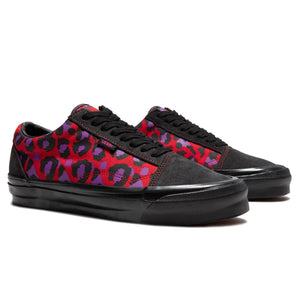 X STRAY RATS OG OLD SKOOL NS Raven/Racing Red – Bodega