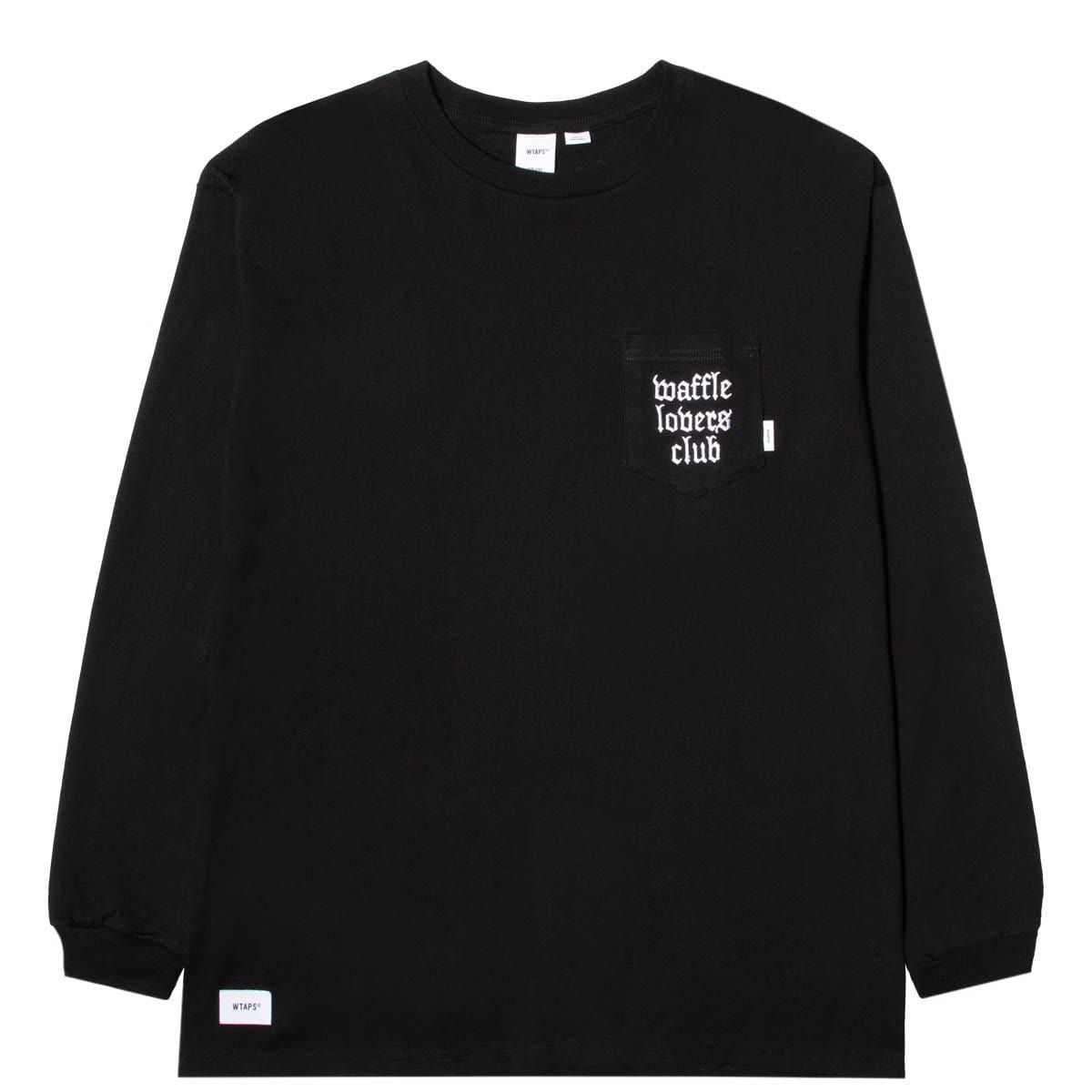 メーカー直送】 POWER-T 2022FW WTAPS LS M size BLACK TEE Tシャツ