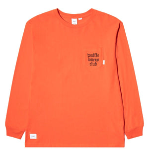 x WTAPS LS TEE Mandarin Red – GmarShops