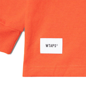 x WTAPS LS TEE Mandarin Red – Bodega