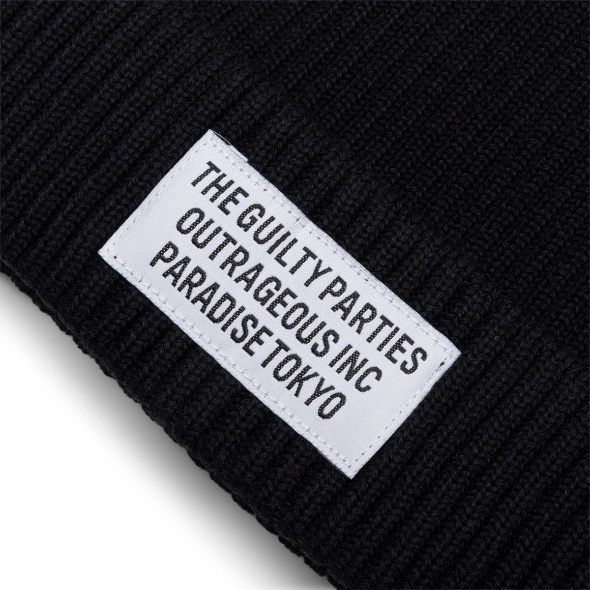Wacko Maria Headwear BLACK / O/S KNIT WATCH CAP (TYPE-2)