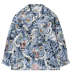 TIM LEHI / HAWAIIAN SHIRT L/S Blue – Bodega