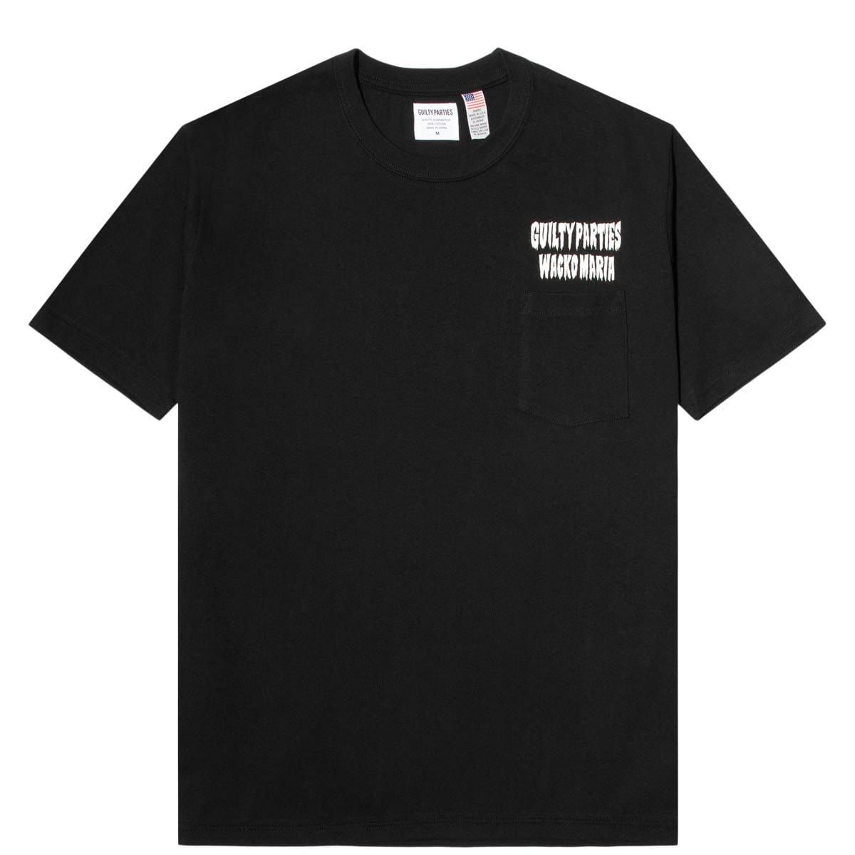 Wacko Maria T-Shirts USA BODY CREW NECK POCKET T-SHIRT ( TYPE-1 )