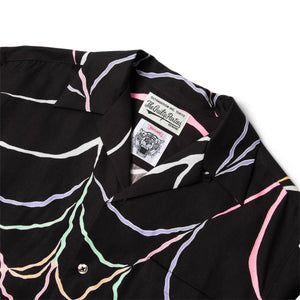 WOLF'S HEAD / HAWAIIAN SHIRT Black – Bodega