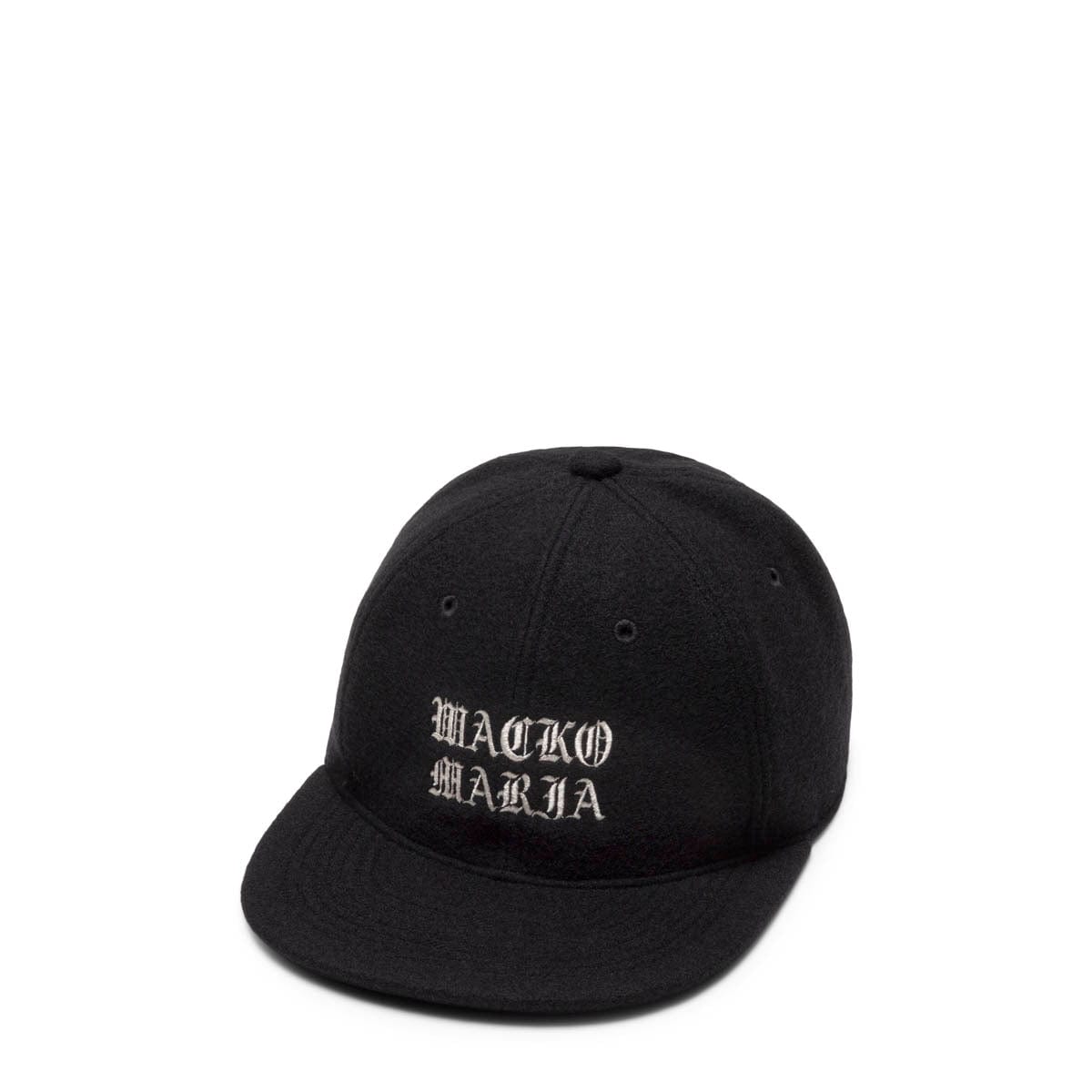 Wacko Maria Headwear BLACK / O/S WOOL 6 PANEL CAP