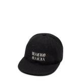 Wacko Maria Headwear BLACK / O/S WOOL 6 PANEL CAP