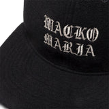 Wacko Maria Headwear BLACK / O/S WOOL 6 PANEL CAP