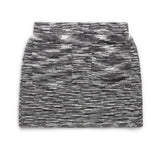 X-Girl Womens BLACK / O/S WOMEN'S MELANGE KNIT MINI SKIRT