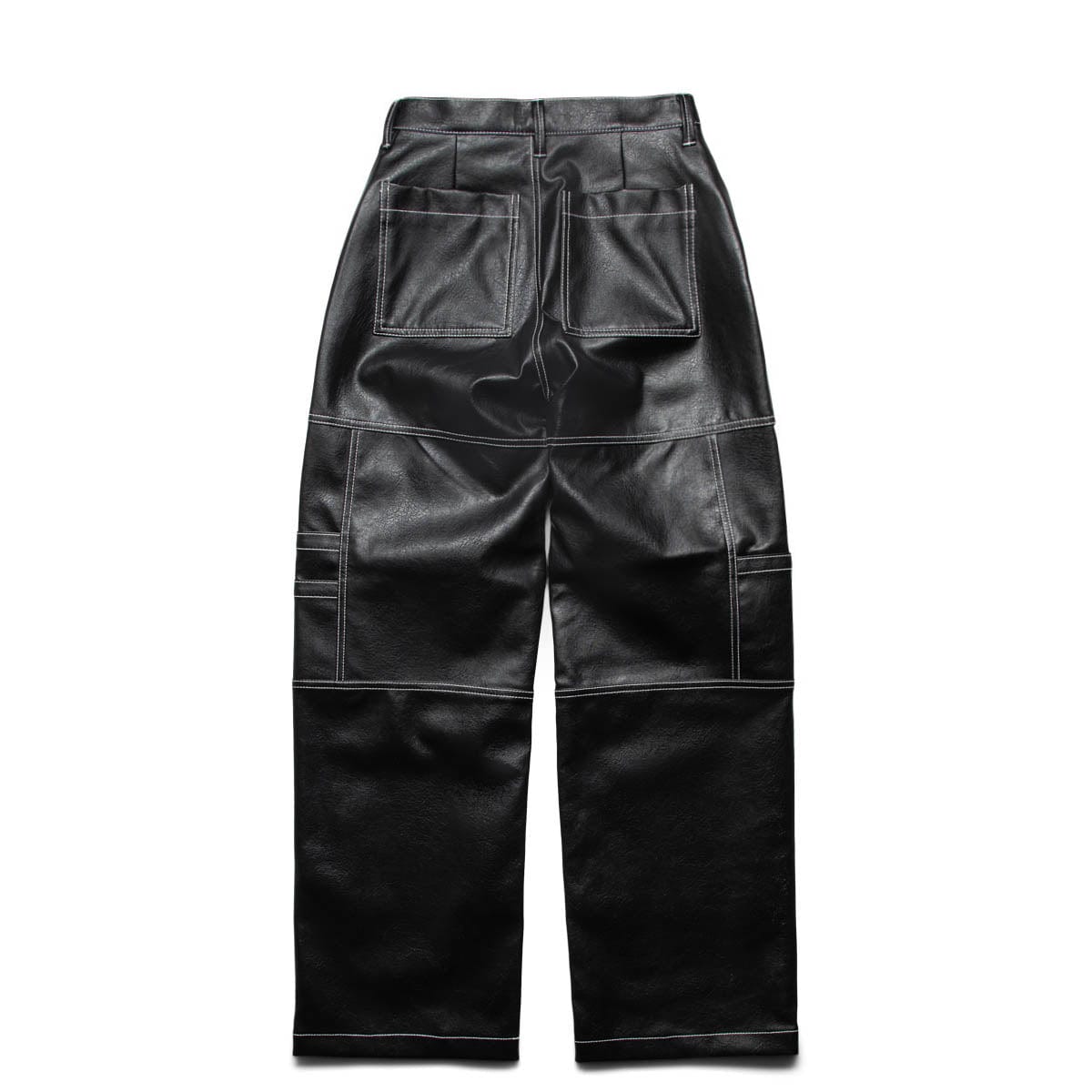 INGVY Mens Work Pants Mens Pleated Leather Pants Harajuku Retro Streetwear  Loose Ruched Casual Trousers Straight Solid Color Black Pants (Color :  Black, Size : XL) : Amazon.com.au: Clothing, Shoes & Accessories