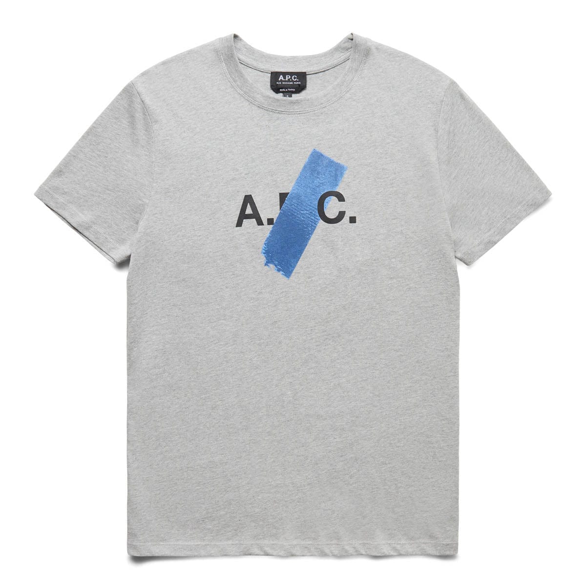 A.P.C. T-Shirts SHIBA PAINTED LOGO TEE