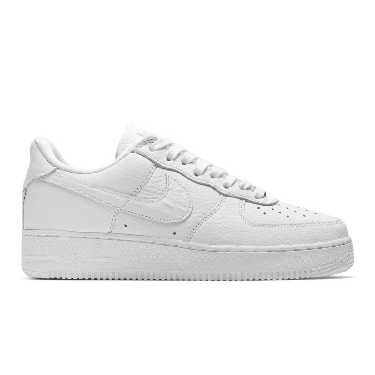 Air force 1 trainers Nike White size 41 EU in Plastic - 28108458