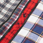 Load image into Gallery viewer, Needles Shirts ASSORTED / O/S 7 CUTS ZIPPED WIDE FLANNEL SHIRT SS21 3
