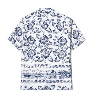 RRL Shirts WAYNE PRINT LINEN  CAMP SHIRT