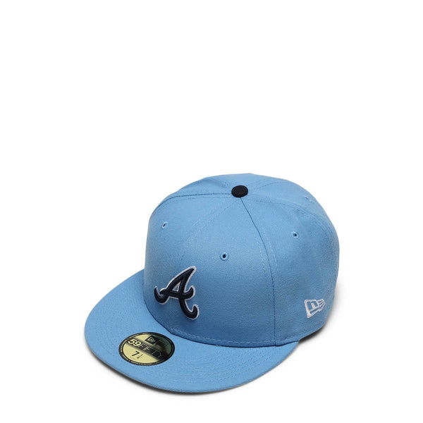 atlanta braves fitted hat