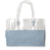nana-nana Bags & Accessories CLEAR X BLUE GRAY / O/S PVC OPAQUE A3