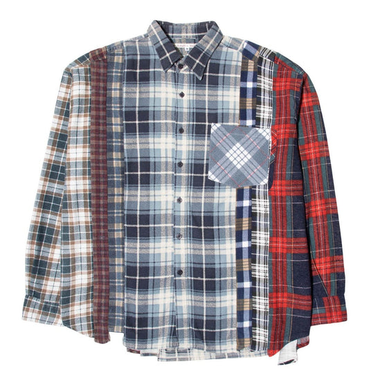 Needles Shirts ASSORTED / M 7 CUTS FLANNEL SHIRT SS21 4