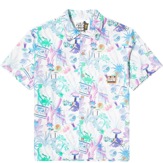 Real Bad Man Shirts PSYCHEDELICA VACATION BUTTON DOWN