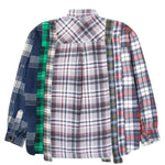 Load image into Gallery viewer, Needles Shirts ASSORTED / M 7 CUTS FLANNEL SHIRT SS21 37
