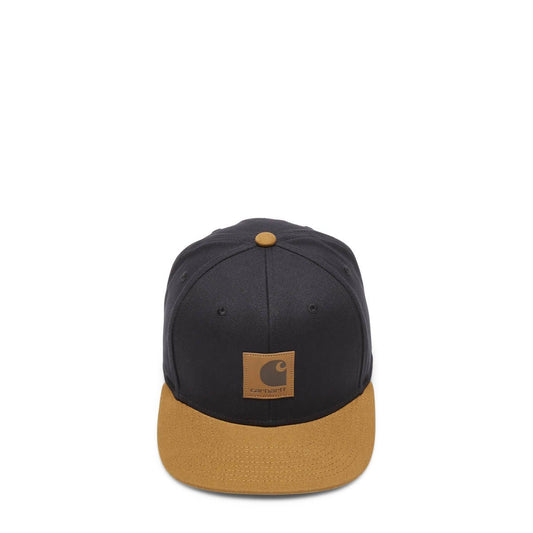 Carhartt W.I.P. Headwear BLACK/HAMILTON BROWN / OS LOGO CAP