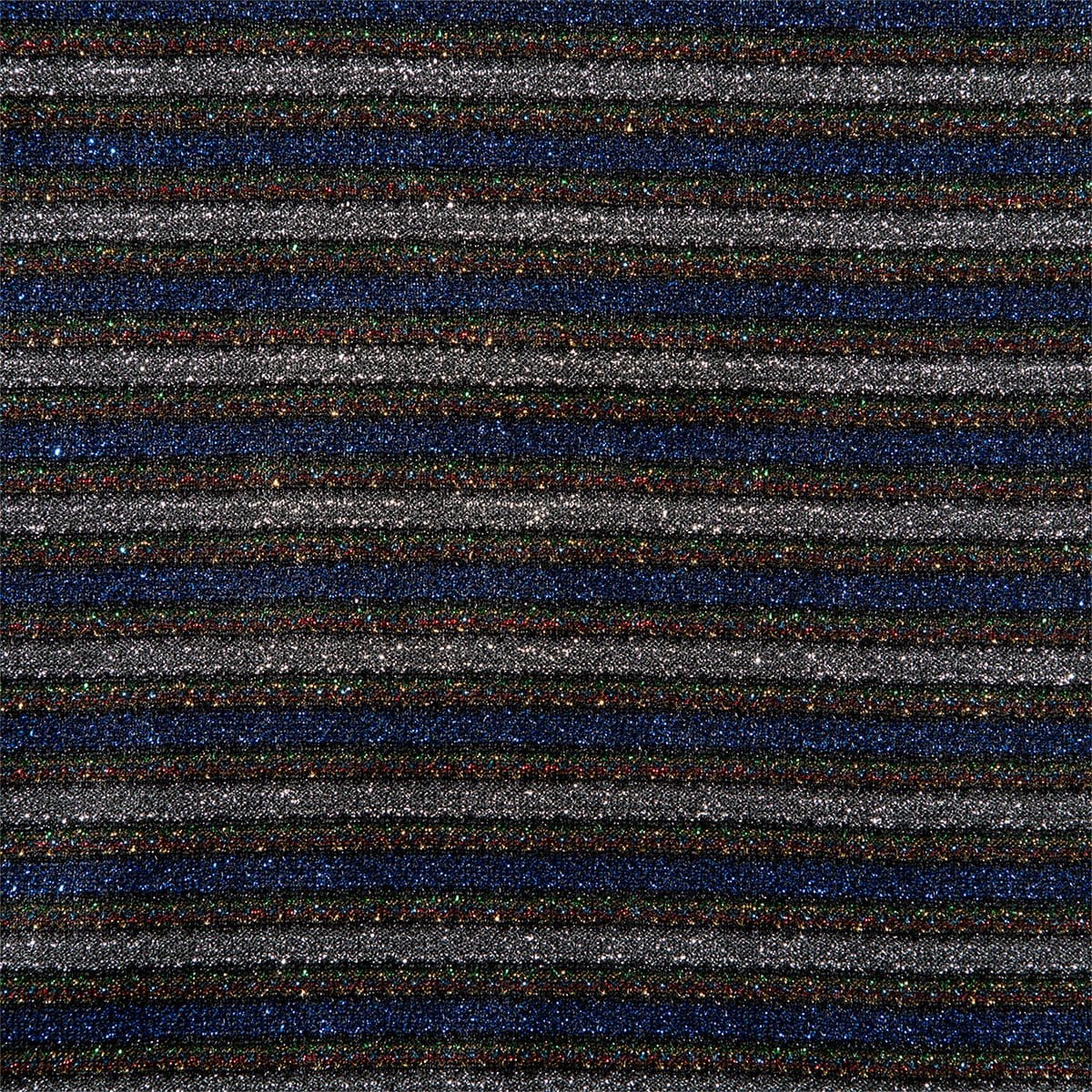 Pleasures T-Shirts DISTURBED GLITTER STRIPE SS TEE