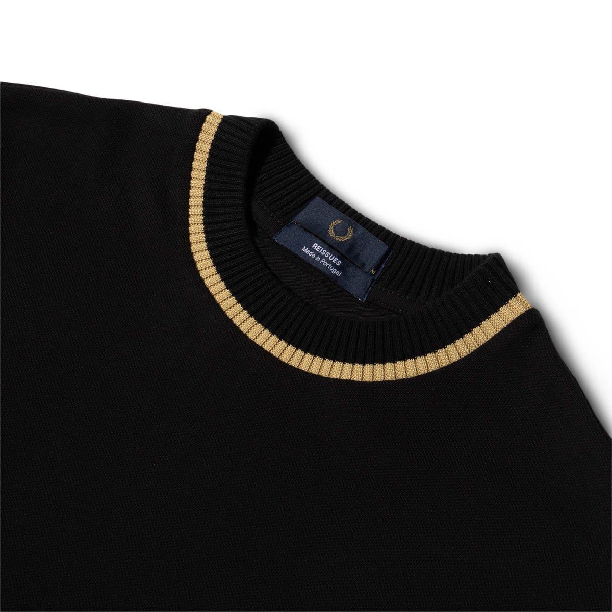 Fred Perry T-Shirts CREW NECK PIQUE T-SHIRT