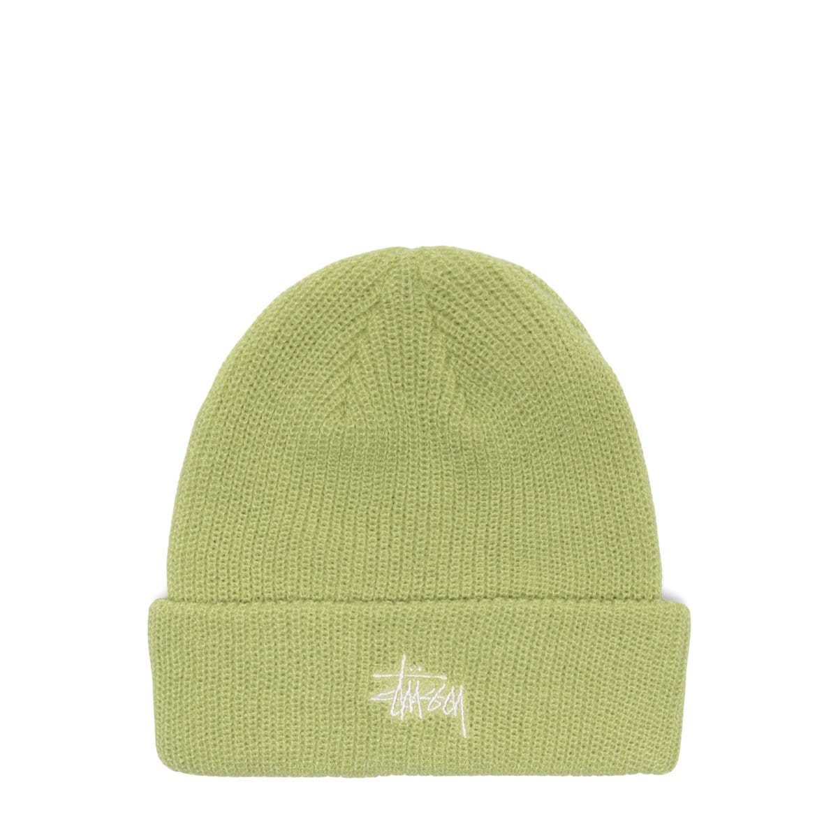 Stüssy Headwear LIME / OS BASIC CUFF BEANIE