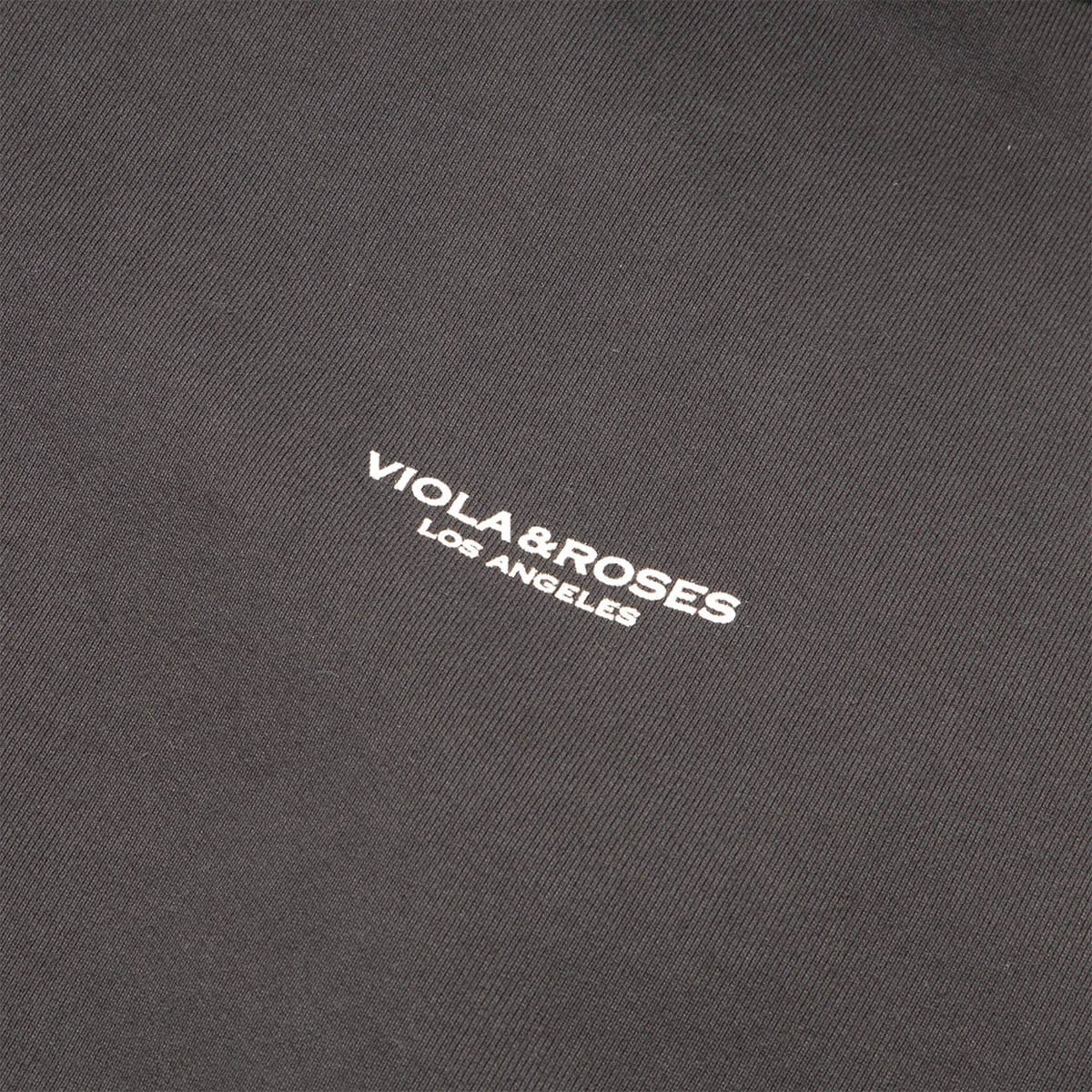 V&R NO.001 OVERSIZED FIT HOODIE Charcoal Black