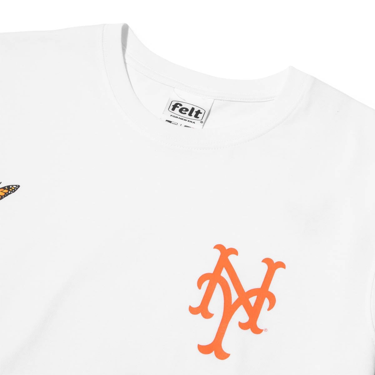 New Era T-Shirts x FELT NY METS T-SHIRT