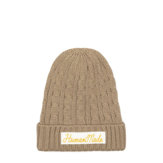 Human Made Headwear BEIGE / O/S CABLE BEANIE