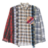 Needles Shirts ASSORTED / L 7 CUTS FLANNEL SHIRT SS21 19