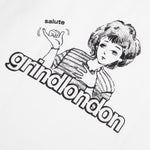 Load image into Gallery viewer, GRINDLONDON T-Shirts SALUTE T-SHIRT
