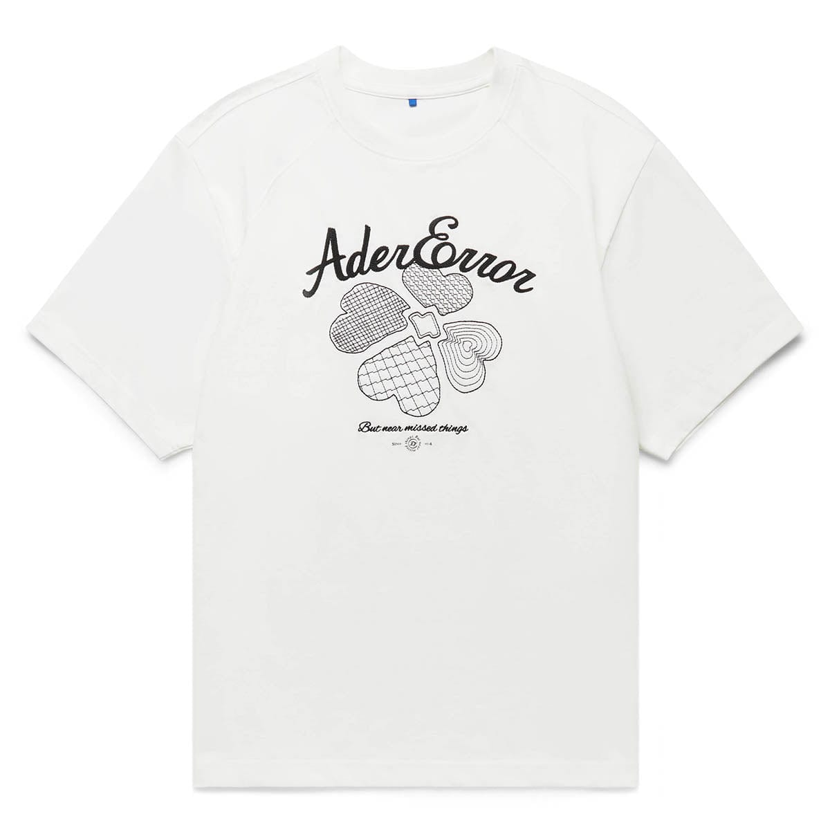 Ader Error T-Shirts T-SHIRT BMADSSTS0102WH