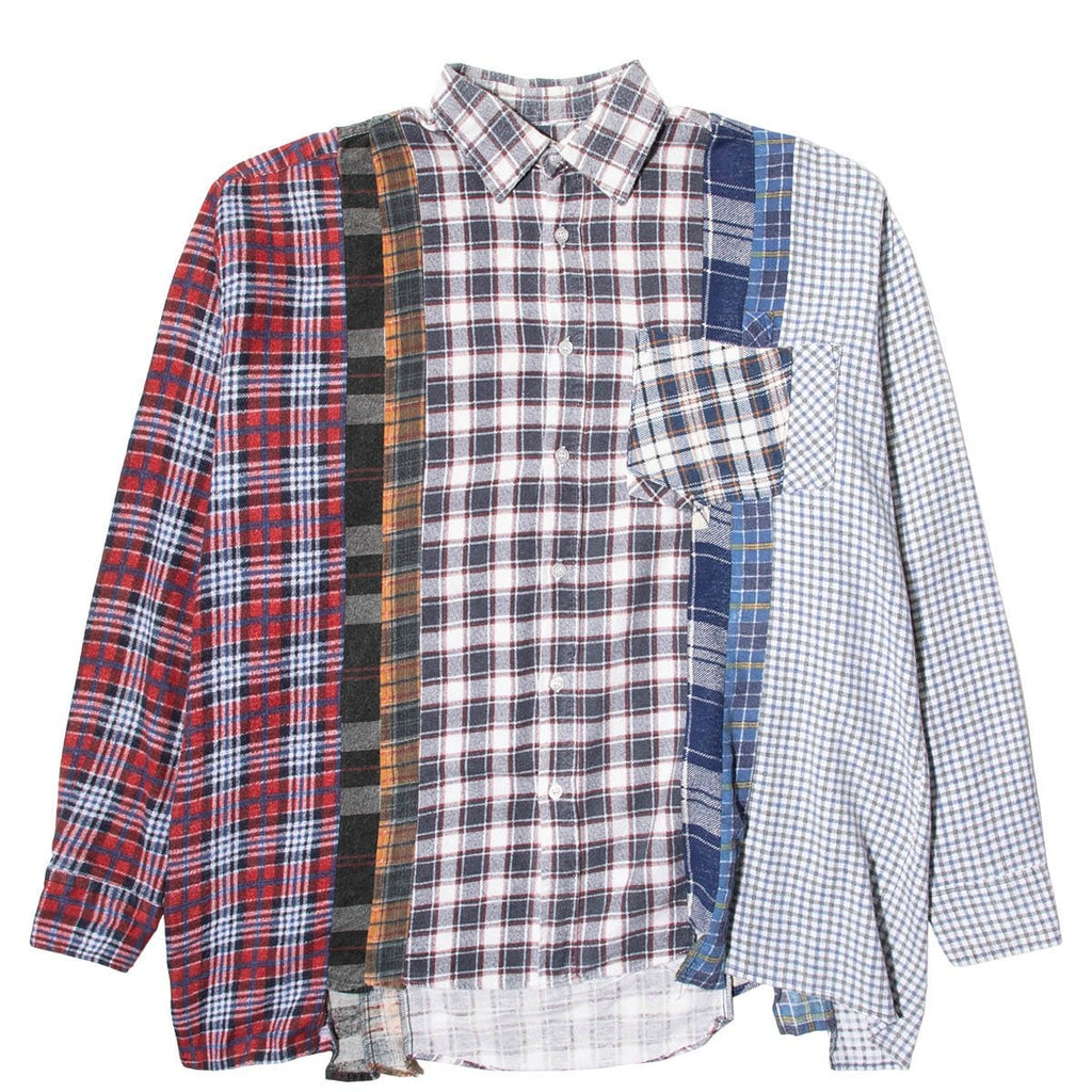Needles Shirts ASST / L 7 CUTS FLANNEL SHIRT FW20 15