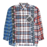 Load image into Gallery viewer, Needles Shirts ASSORTED / XL 7 CUTS FLANNEL SHIRT SS21 43

