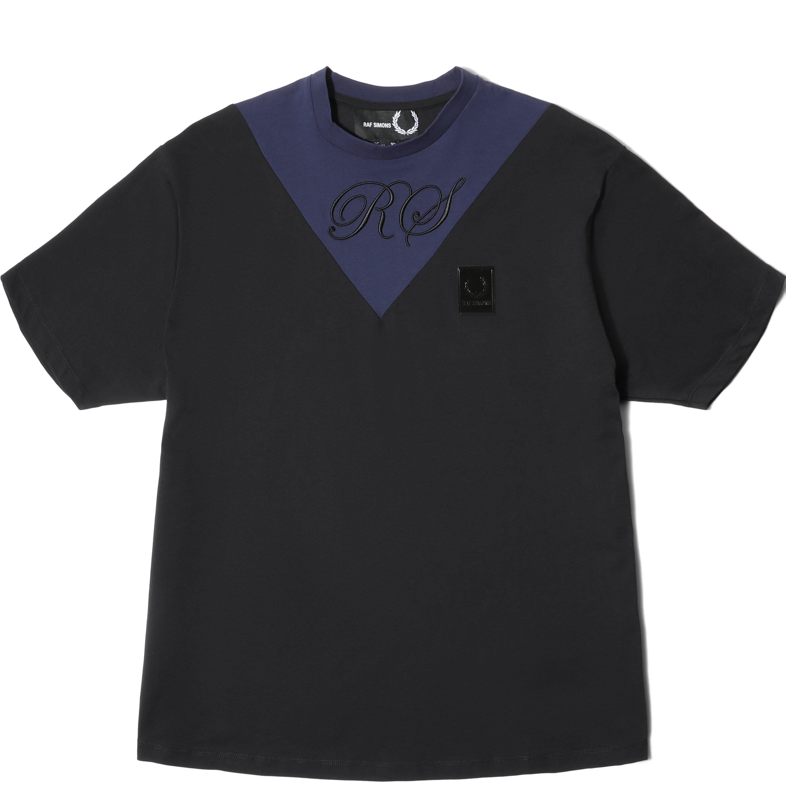 x Raf Simons V-INSERT T-SHIRT Black | Bodega