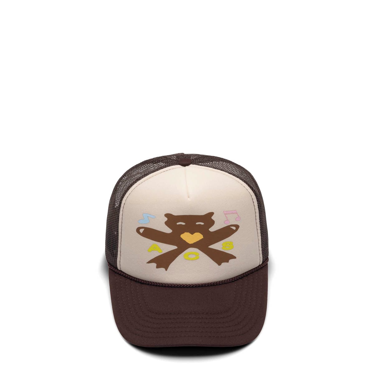 ALLCAPSTUDIO Headwear CHOCOLATE / O/S ACS TEDDY FROG TRUCKER