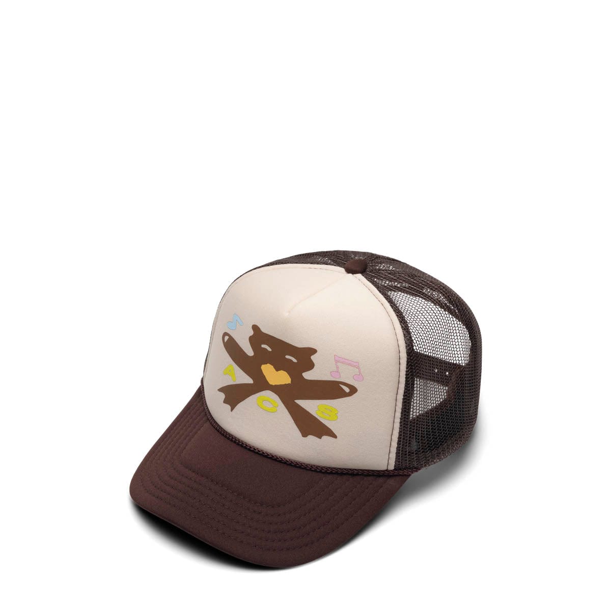 ALLCAPSTUDIO Headwear CHOCOLATE / O/S ACS TEDDY FROG TRUCKER